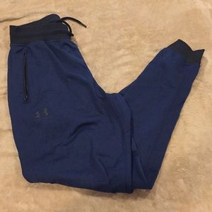 Men’s cold gear blue joggers